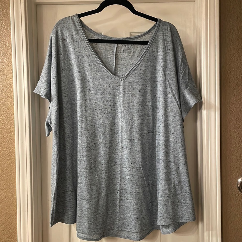 NWT Lane Bryant blue top 26/28